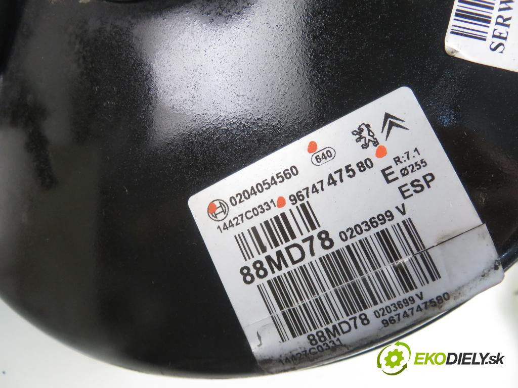 CITROEN C4 II (B7) HB 2012 68,00 1.6 HDi 8V - 9HP (DV6DTED) 1560,00 Posilovač 9674747580 ; 0204054560 (Servočerpadlá, pumpy riadenia)