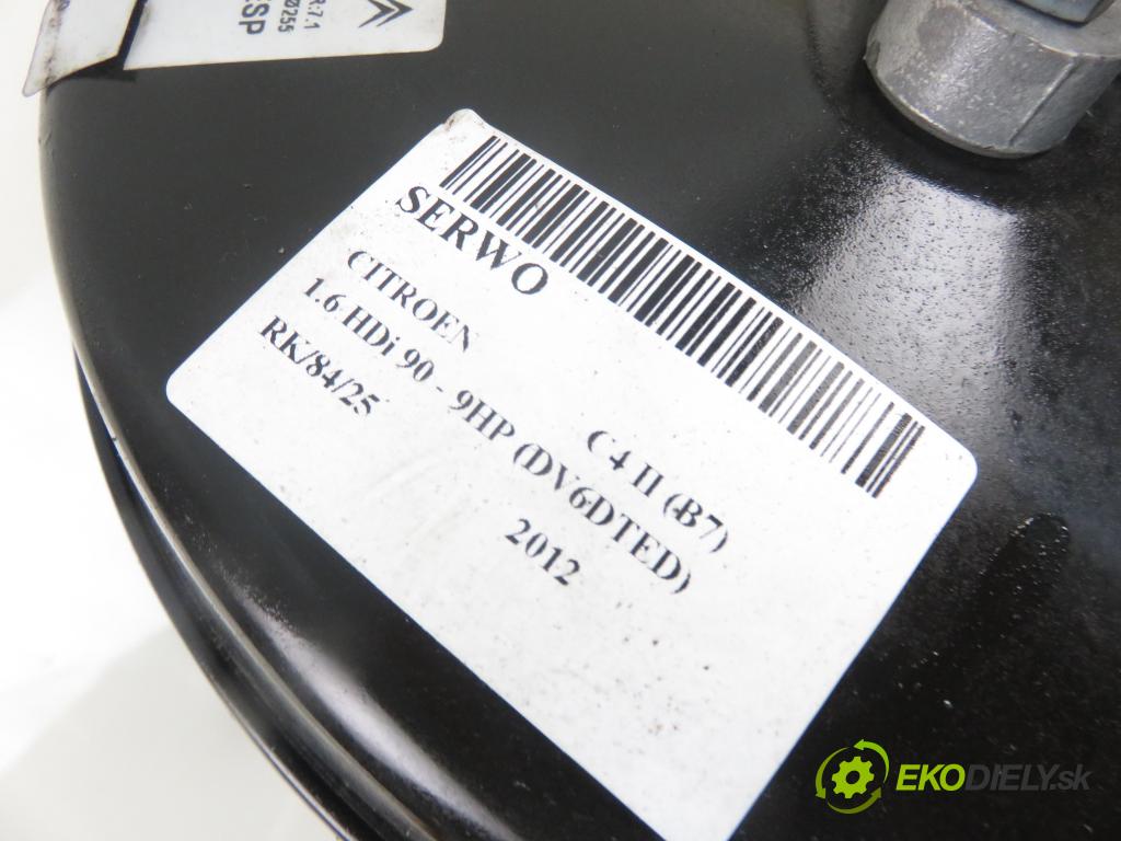 CITROEN C4 II (B7) HB 2012 68,00 1.6 HDi 8V - 9HP (DV6DTED) 1560,00 Posilovač 9674747580 ; 0204054560 (Servočerpadlá, pumpy riadenia)