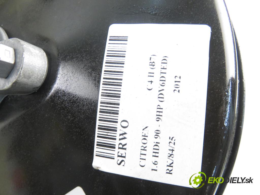 CITROEN C4 II (B7) HB 2012 68,00 1.6 HDi 8V - 9HP (DV6DTED) 1560,00 Posilovač 9674747580 ; 0204054560 (Servočerpadlá, pumpy riadenia)