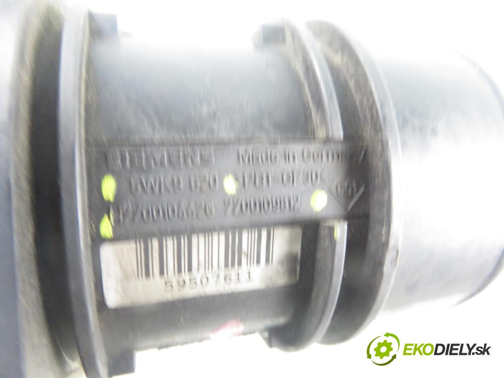 RENAULT SCENIC II (JM0/1_) MINIVAN 2004 88,00 1.9 dCi 120 - F9Q 812 1870,00 váha vzduchu vzduchu 5WK9620 ; 7700109812 ; 7700104426