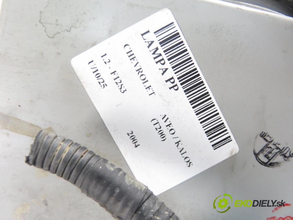 CHEVROLET AVEO / KALOS liftback (T200) HB 2004 53,00 1.2 - F12S3 1150,00 světlo PP
