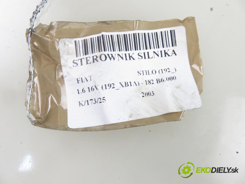 FIAT STILO (192_) HB 2003 76,00 1.6 16V 103 - 182 B6.000 1596,00 Riadiaca jednotka Motor 55189584