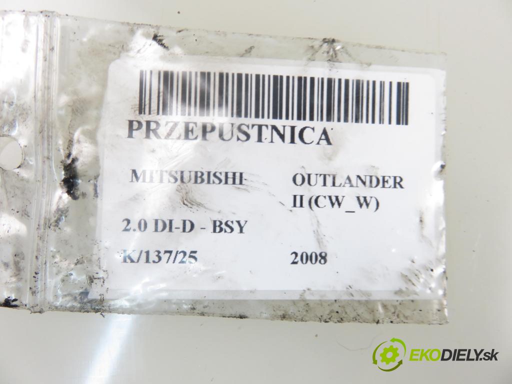 MITSUBISHI OUTLANDER II (CW_W) SUV 2008 103,00 2.0 DI-D 140 - BSY (Volkswagen Group) 1968,00 Škrtiaca klapka 038128063G (Škrtiace klapky)