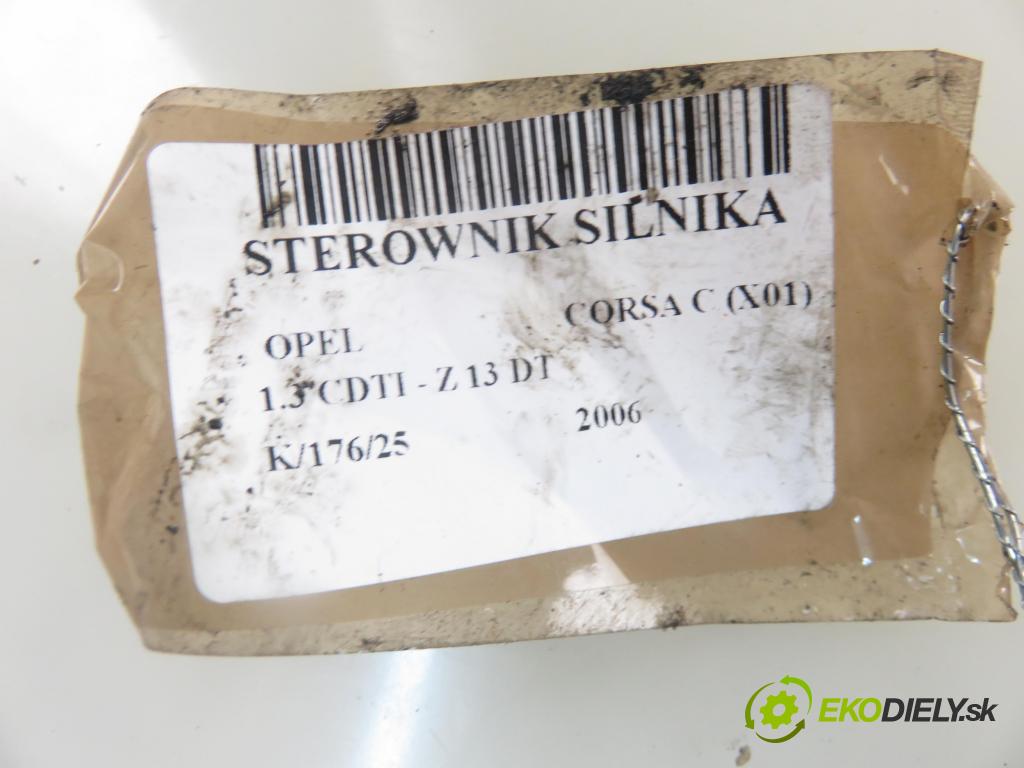 OPEL CORSA C (X01) HB 2006 51,00 1.3 CDTI - Z 13 DT 1248,00 Riadiaca jednotka Motor 55196352ZJ ; 7160004905