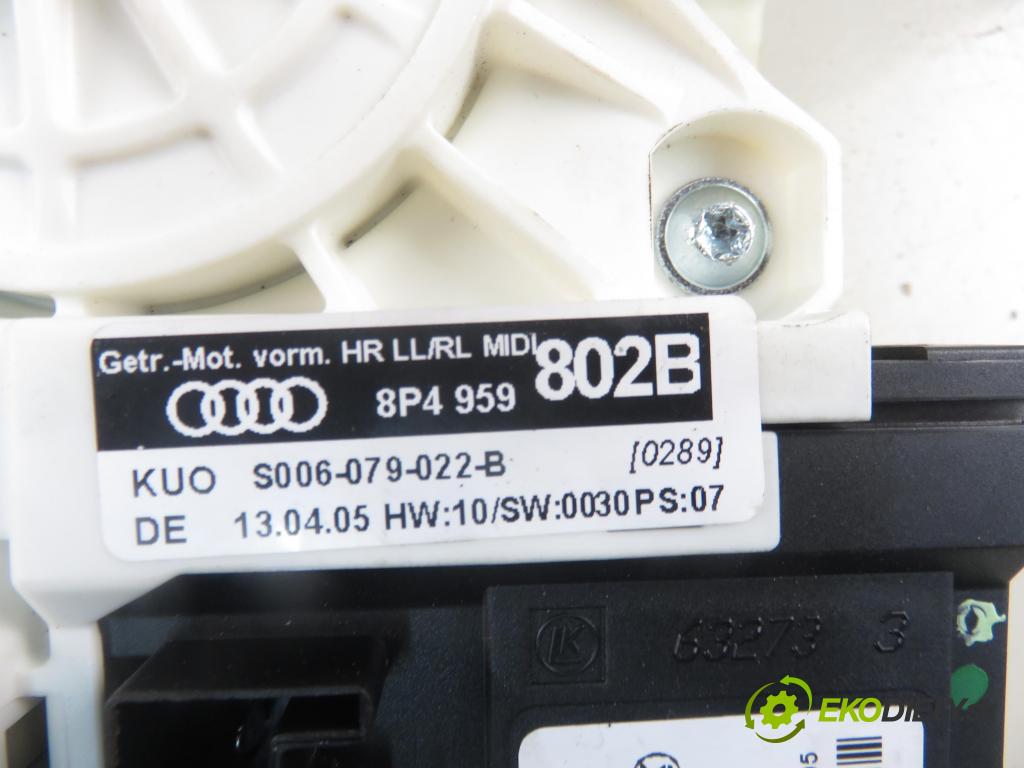 AUDI A3 Sportback (8PA) HB 2006 103,00 2.0 TDI 16V - BKD 1968,00 mechanismus oken PTE 8P4959802B