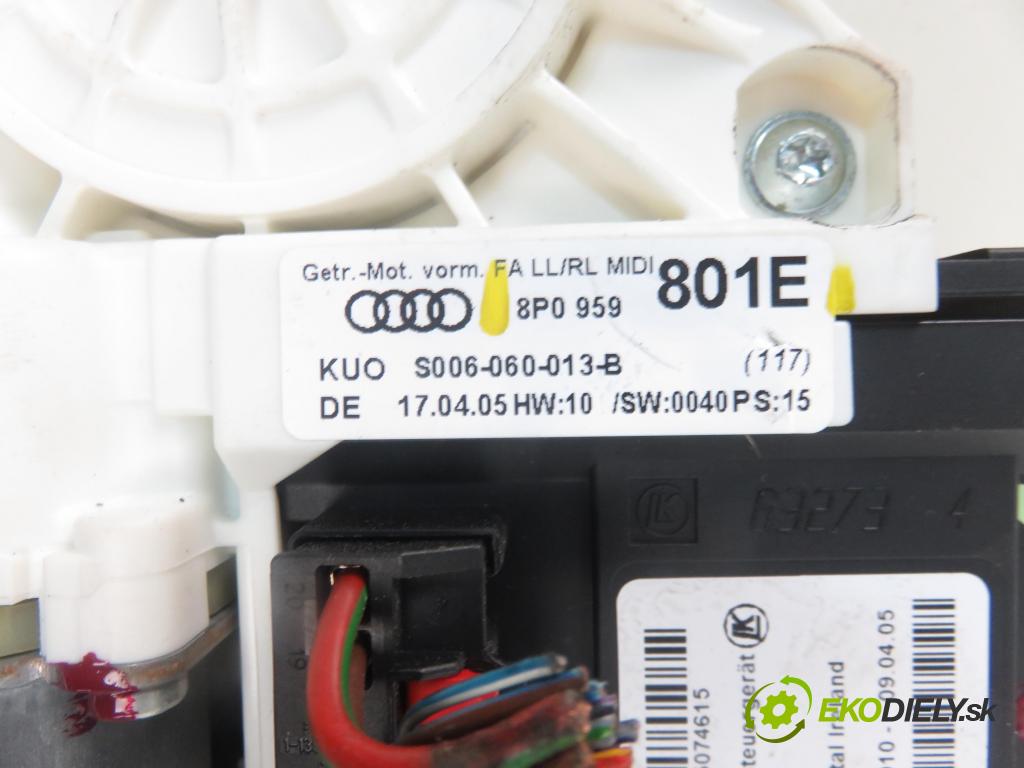 AUDI A3 Sportback (8PA) HB 2006 103,00 2.0 TDI 16V - BKD 1968,00 mechanismus oken 8P0959801E