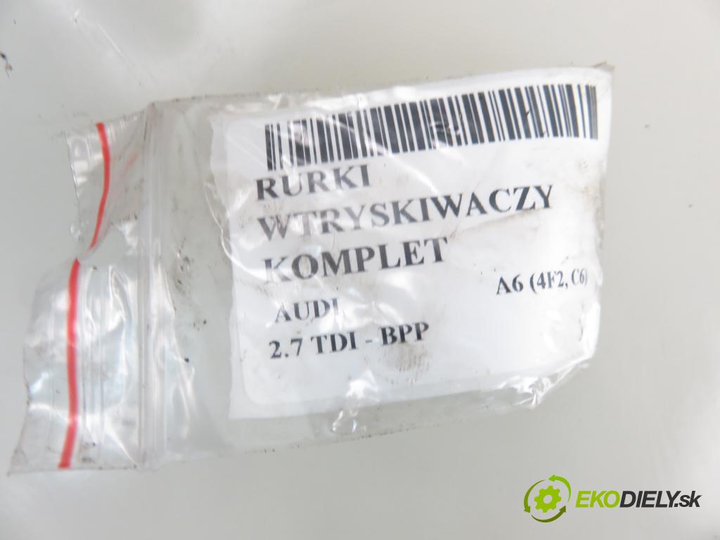 AUDI A6 (4F2, C6) SEDAN 2005 132,00 2.7 TDI 180 - BPP 2698,00 rúrky VSTREKOVAČE: