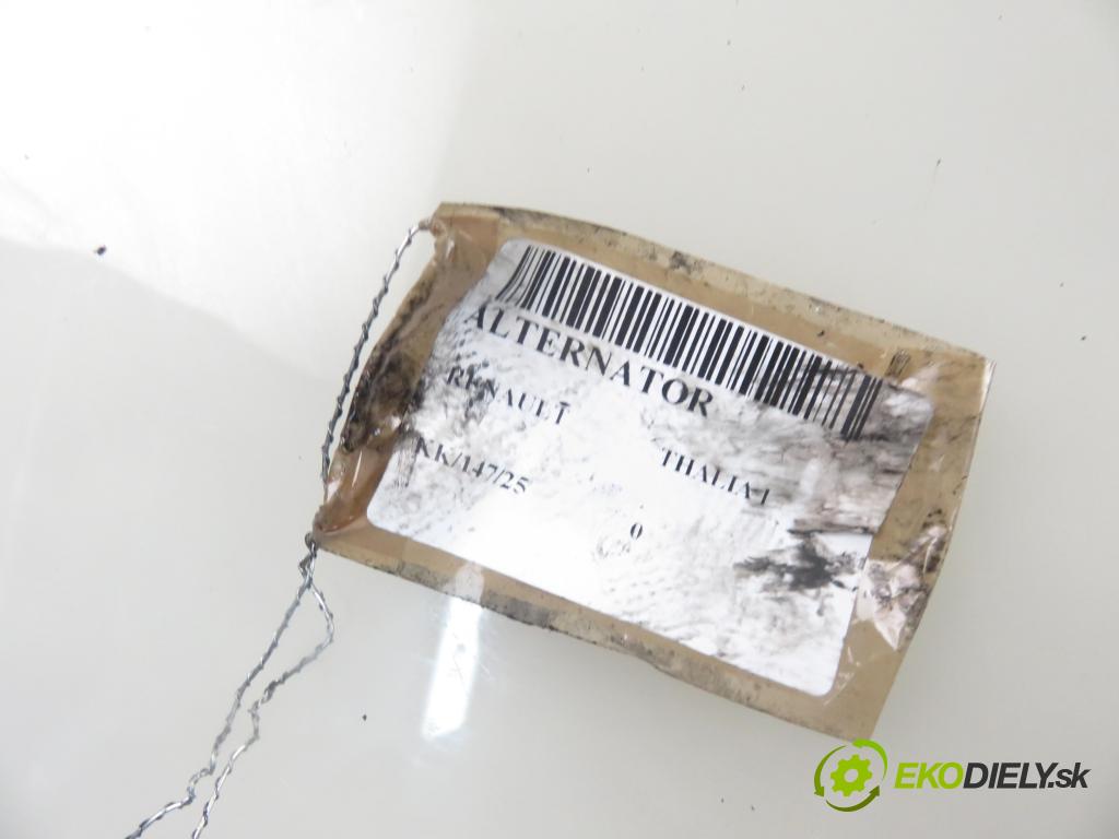RENAULT THALIA I (LB0/1/2_) SEDAN 2002 55,00 1.4 - K7J 700 1390,00 Alternátor 0124325031 ; 7700434899 (Alternátory)