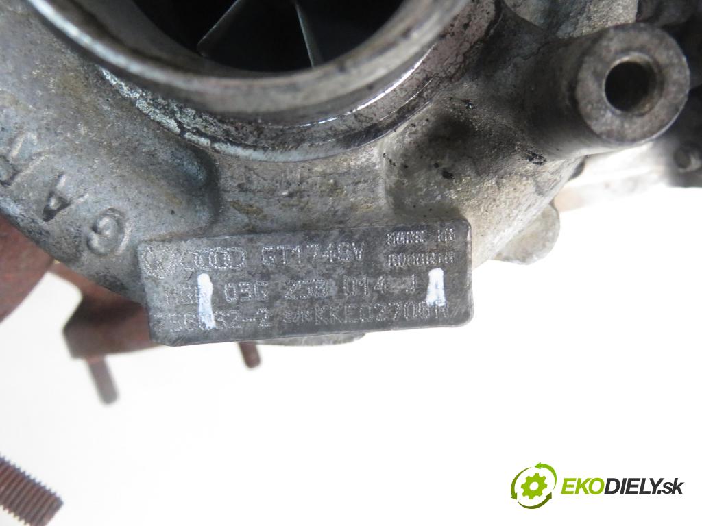 MITSUBISHI OUTLANDER II (CW_W) SUV 2008 103,00 2.0 DI-D 140 - BSY (Volkswagen Group) 1968,00 RYCHLONABÍJEČKA: 03G253014J (Turbodúchadla (kompletní))