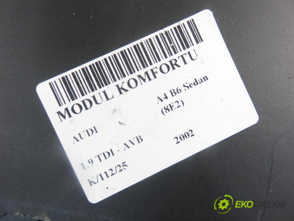 AUDI A4 (8E2, B6) SEDAN 2002 74,00 1.9 TDI - AVB 1896,00 MODUL komfortu 8E0959433BD