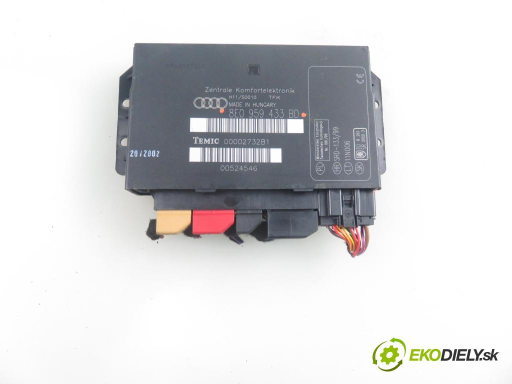 AUDI A4 (8E2, B6) SEDAN 2002 74,00 1.9 TDI - AVB 1896,00 MODUL komfortu 8E0959433BD