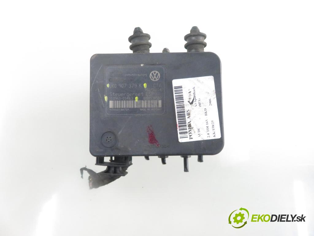 AUDI A3 Sportback (8PA) HB 2006 103,00 2.0 TDI 16V - BKD 1968,00 Pumpa ABS 1K0907379K ; 1K0614517H ; 10096003483 (Pumpy ABS)