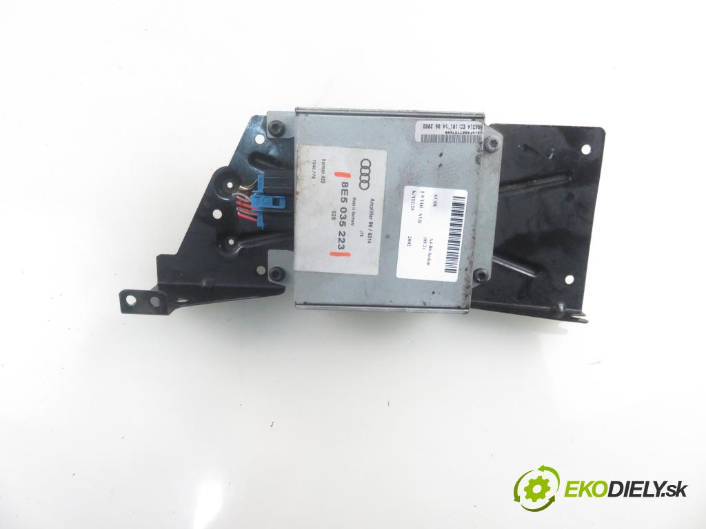 AUDI A4 (8E2, B6) SEDAN 2002 74,00 1.9 TDI PD 101 - AVB 1896,00 zesilovač 8E5035223 (Zesilovač)