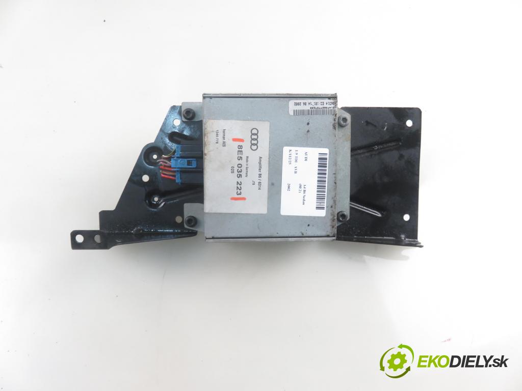 AUDI A4 (8E2, B6) SEDAN 2002 74,00 1.9 TDI PD 101 - AVB 1896,00 zesilovač 8E5035223 (Zesilovač)