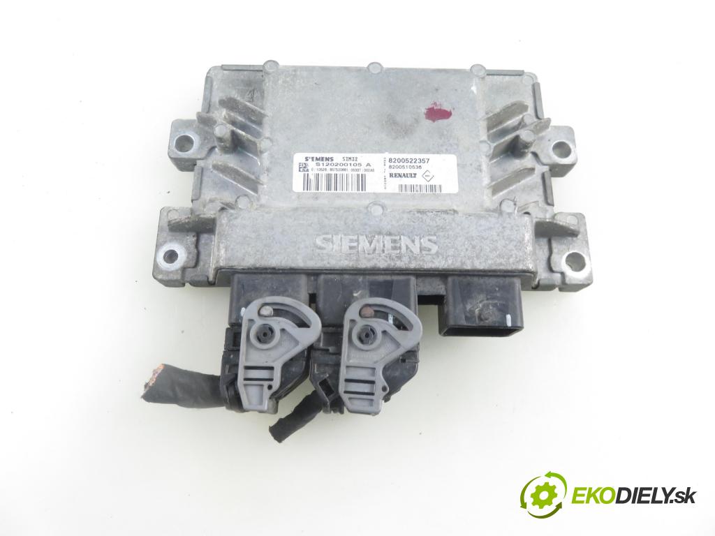 RENAULT CLIO III (BR0/1, CR0/1) HB 2006 55,00 1.2 16V 75 - D4F 740 1149,00 Riadiaca jednotka Motor S120200105A ; 8200522357 ; 8200510536