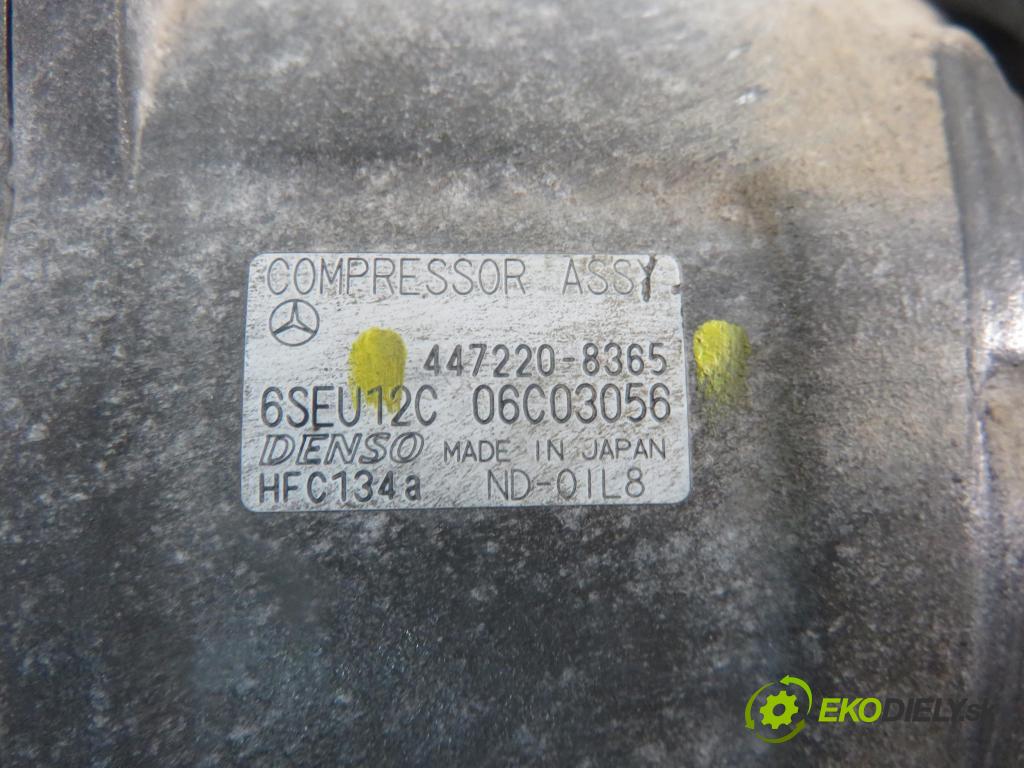 MERCEDES-BENZ KLASA A (W168) HB 2000 66,00 1.7 CDI 90 1689,00 KOMPRESOR: klimatizácie 4472208365 (Kompresory klimatizácie)