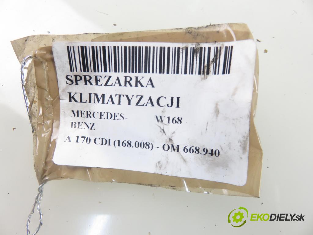 MERCEDES-BENZ KLASA A (W168) HB 2000 66,00 1.7 CDI 90 1689,00 KOMPRESOR: klimatizácie 4472208365 (Kompresory klimatizácie)