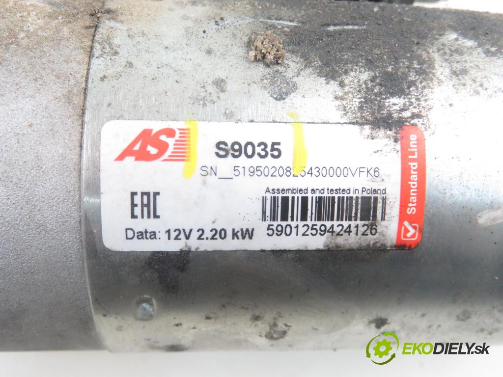 FORD FOCUS (DAW, DBW) HB 2002 66,00 1.8 TDDi 90- C9DB 1753,00 Štartér S9035 (Štartéry)