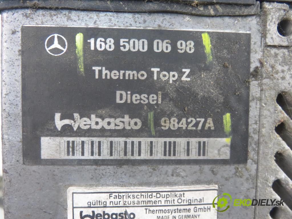 MERCEDES-BENZ KLASA A (W168) HB 2000 66,00 1.7 CDI 90 1689,00 Webasto 1685000698 ; 98427A (Webasto)