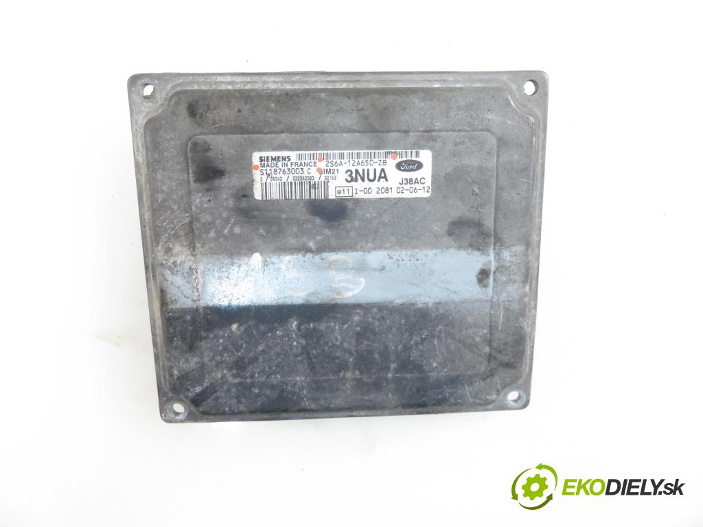 FORD FIESTA V (JH_, JD_) HB 2002 44,00 1.3 - BAJA 1299,00 Riadiaca jednotka Motor 2S6A12A650ZB ; S118763003C