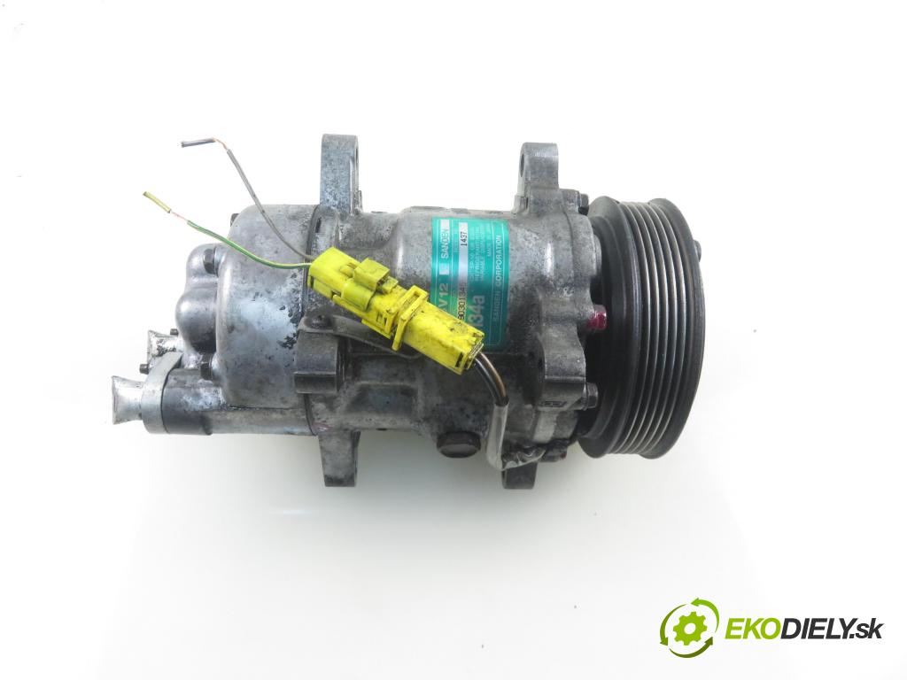 PEUGEOT 307 (3A/C) HB 2003 66,00 2.0 HDi 90 - RHY (DW10TD) 1997,00 KOMPRESOR: klimatizácie  (Kompresory klimatizácie)