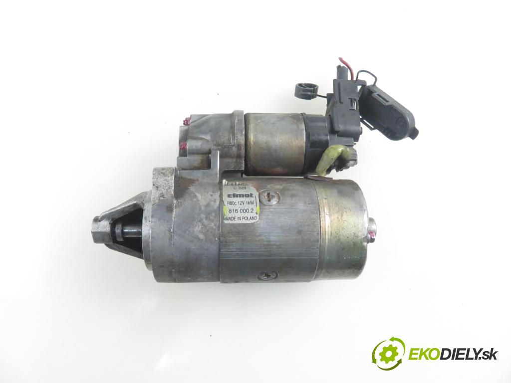 FIAT CINQUECENTO (170_) HB 1995 30,00 0.9 i.e. (170AC) - 170 A1.046 903,00 Štartér 8160002 (Štartér)