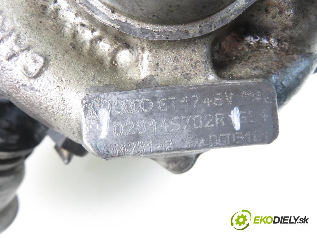 AUDI A4 (8D2, B5) SEDAN 2000 85,00 1.9 TDI - AJM 1896,00 RYCHLONABÍJEČKA: 028145702R (Turbodúchadla (kompletní))