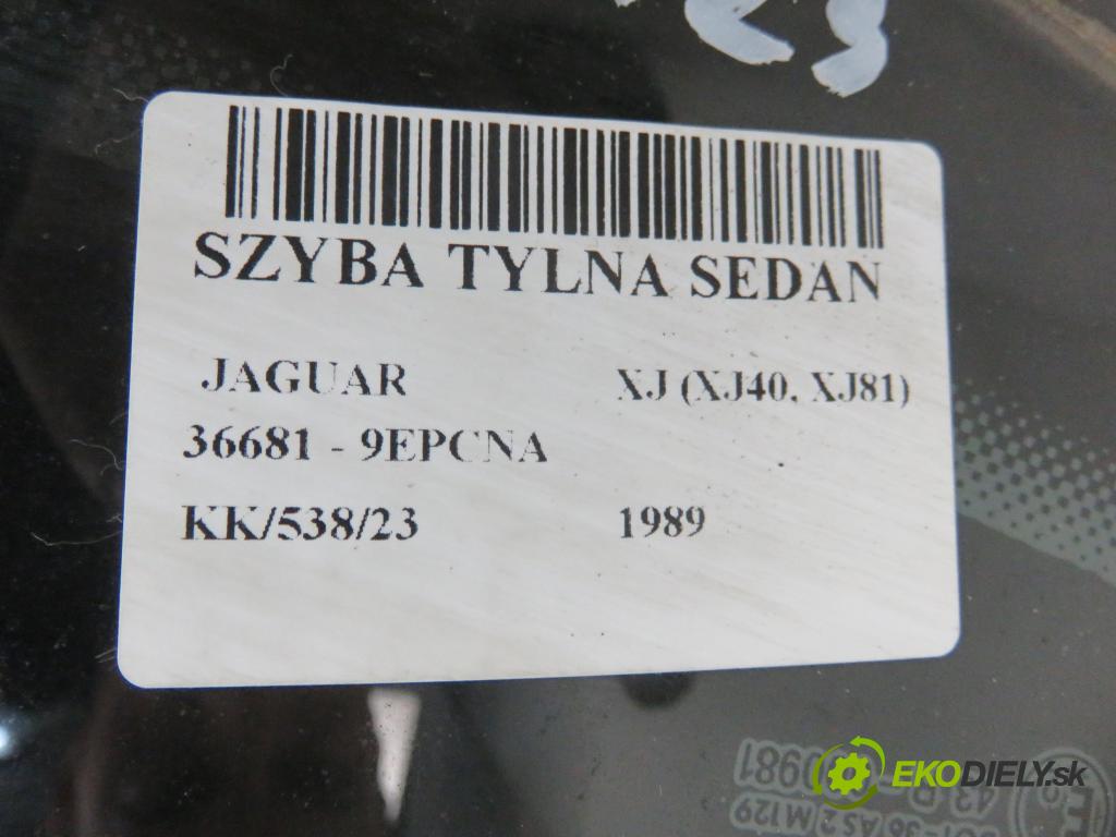 JAGUAR XJ (XJ40, XJ81) SEDAN 1989 163,00 4.0 36681 222 - 9EPCNA 3980,00 Okno zadná sedan