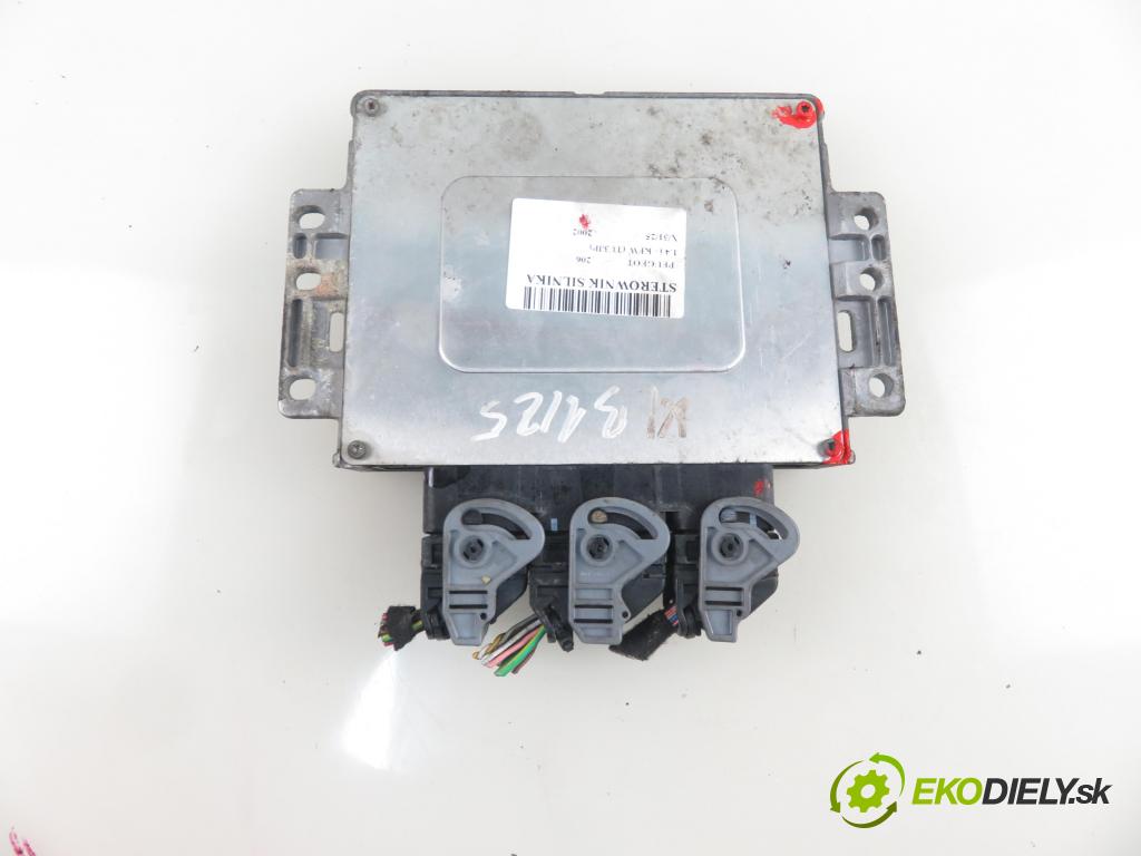 PEUGEOT 206 liftback (2A/C) HB 2002 55,00 1.4 75 - KFW 1360,00 Riadiaca jednotka Motor 9646988680 ; 9644625680