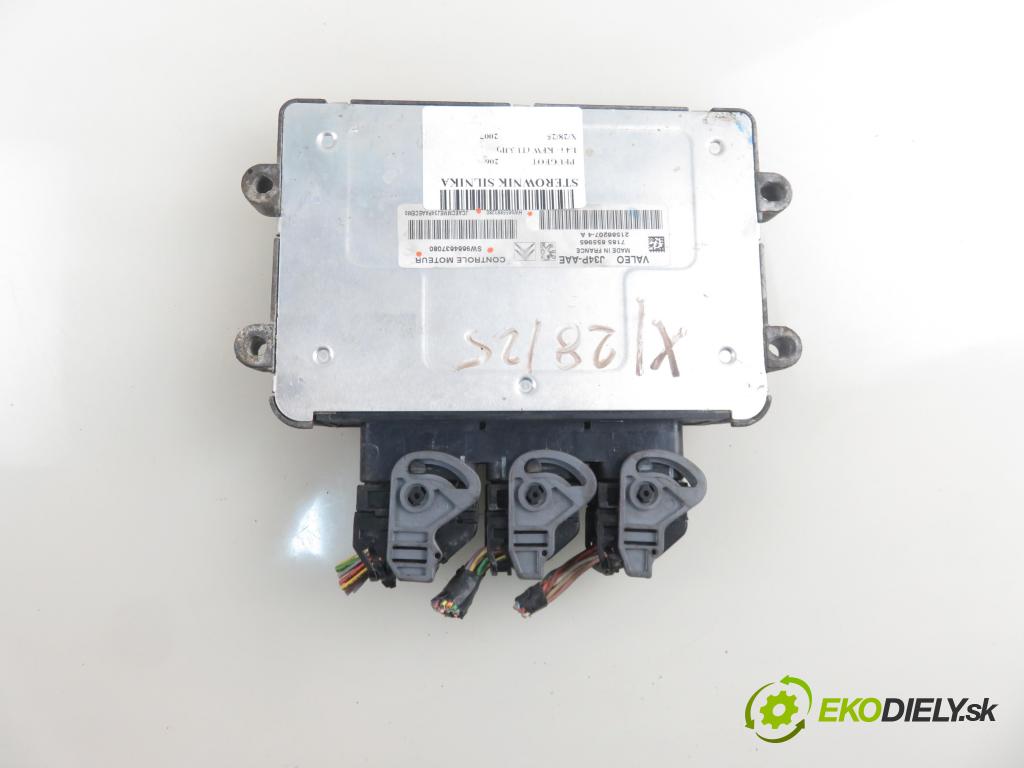 PEUGEOT 206 liftback (2A/C) HB 2007 55,00 1.4 75 - KFW 1360,00 Riadiaca jednotka Motor SW9664637080 ; HW9655883280