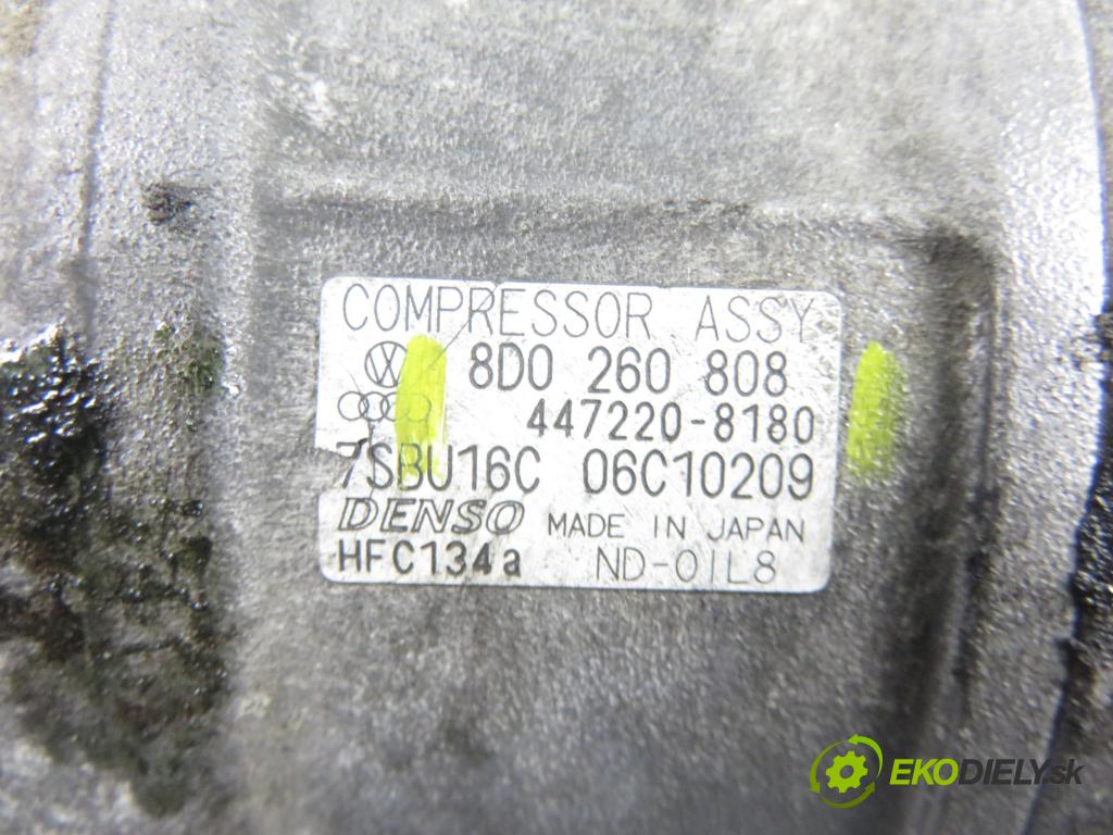 VW PASSAT B5.5 Variant (3B6) KOMBI 2002 96,00 1.9 TDI PD 130 - AVF 1896,00 KOMPRESOR: klimatizácie 8D0260808 ; 4472208180 (Kompresory klimatizácie)