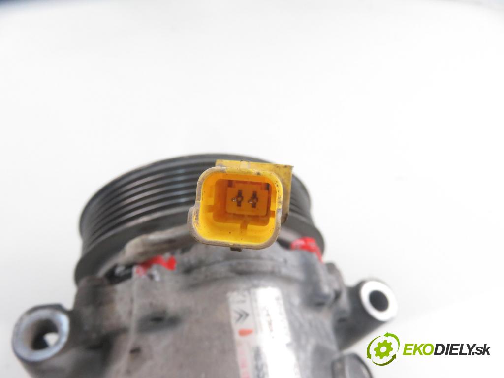 PEUGEOT 206 liftback (2A/C) HB 2007 55,00 1.4 75 - KFW 1360,00 KOMPRESOR: klimatizácie 9655191580 (Kompresory klimatizácie)