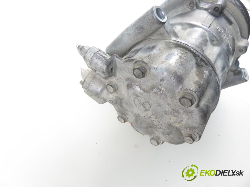 PEUGEOT 206 liftback (2A/C) HB 2007 55,00 1.4 75 - KFW 1360,00 KOMPRESOR: klimatizácie 9655191580 (Kompresory klimatizácie)