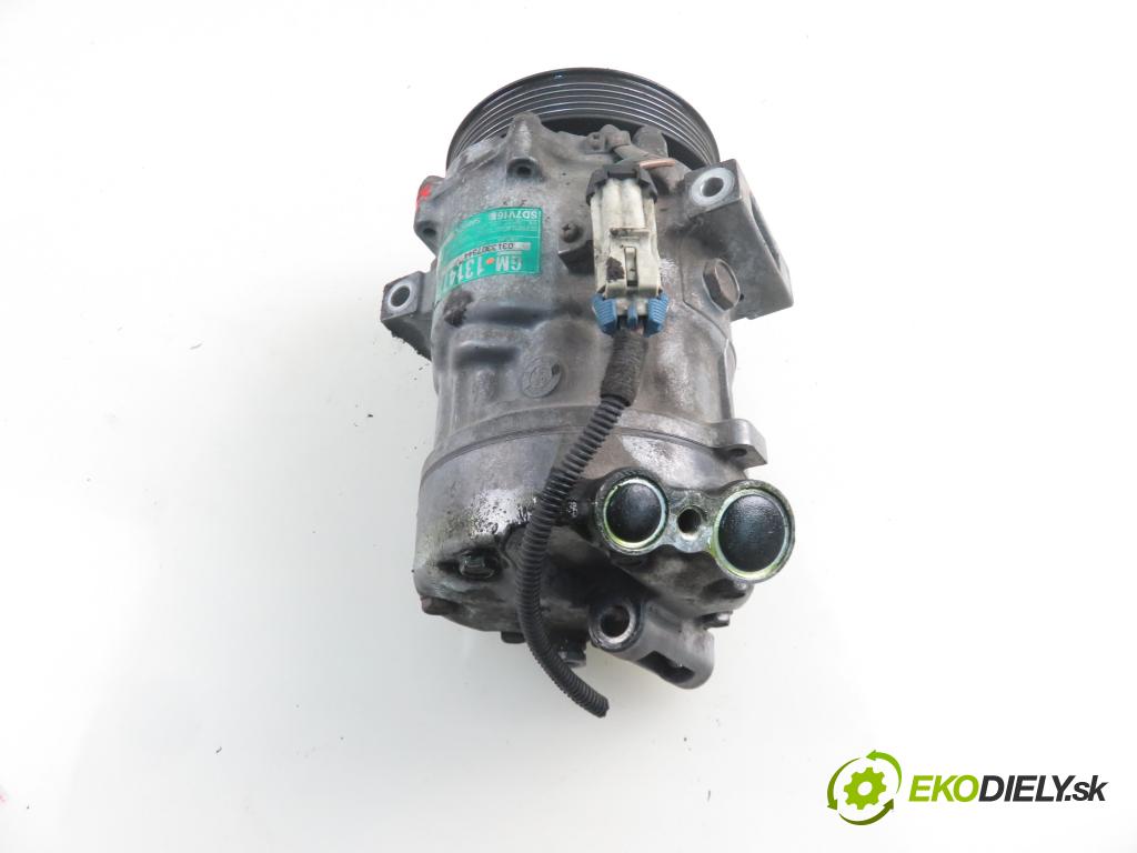 OPEL VECTRA C (Z02) LIFTBACK 2003 92,00 2.2 DTI 16V 125 - Y 22 DTR 2172,00 KOMPRESOR: klimatizácie 13147264 (Kompresory klimatizácie)