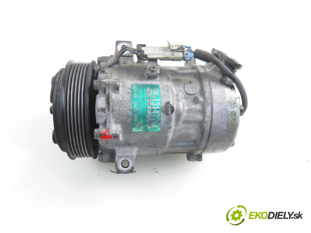 OPEL VECTRA C (Z02) LIFTBACK 2003 92,00 2.2 DTI 16V 125 - Y 22 DTR 2172,00 KOMPRESOR: klimatizácie 13147264 (Kompresory klimatizácie)