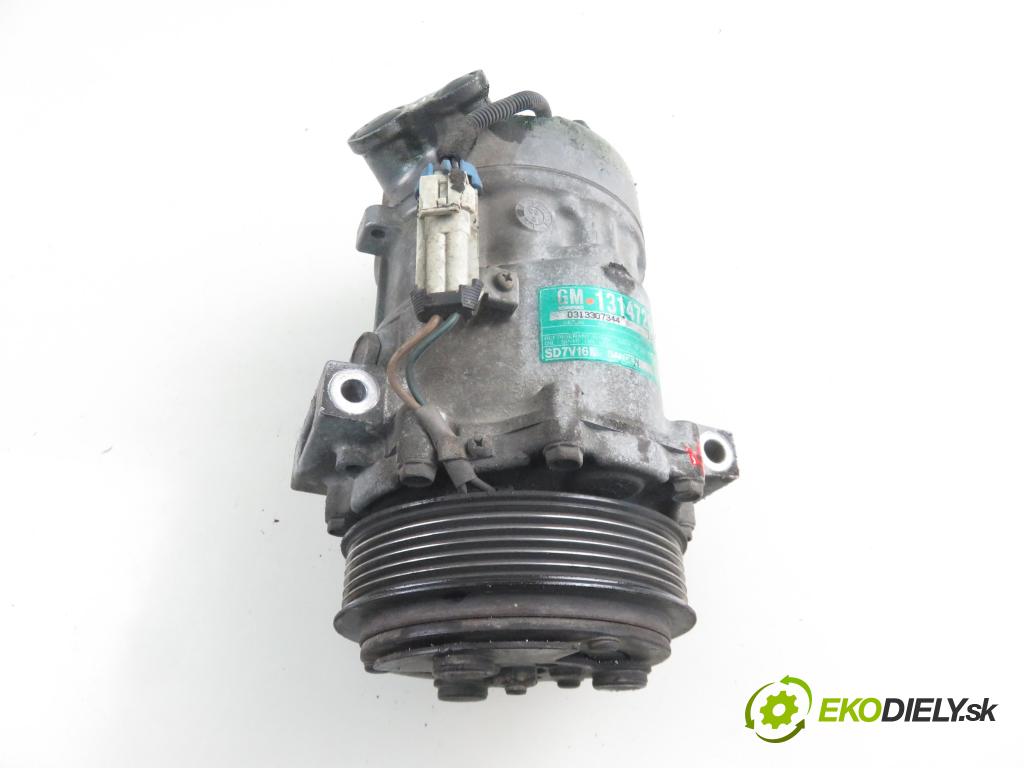 OPEL VECTRA C (Z02) LIFTBACK 2003 92,00 2.2 DTI 16V 125 - Y 22 DTR 2172,00 KOMPRESOR: klimatizácie 13147264 (Kompresory klimatizácie)