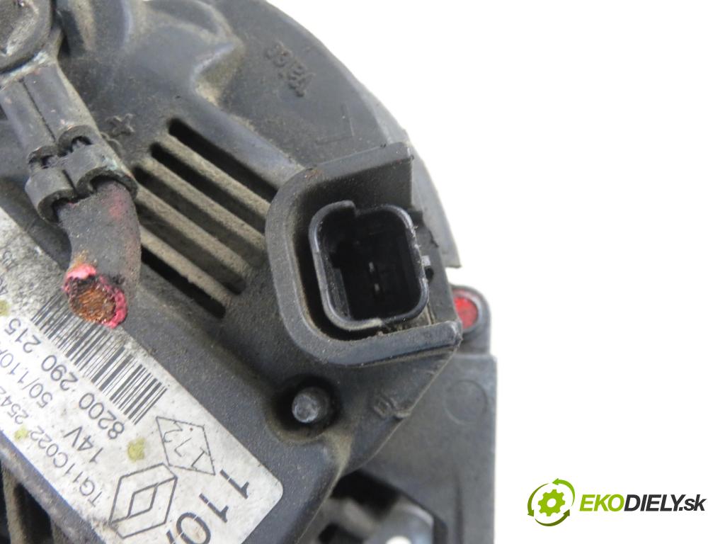 RENAULT SCENIC II (JM0/1_) MINIVAN 2004 88,00 1.9 dCi 120 - F9Q 812 1870,00 Alternátor 8200290215 ; TG11C022 ; 2542818D (Alternátory)