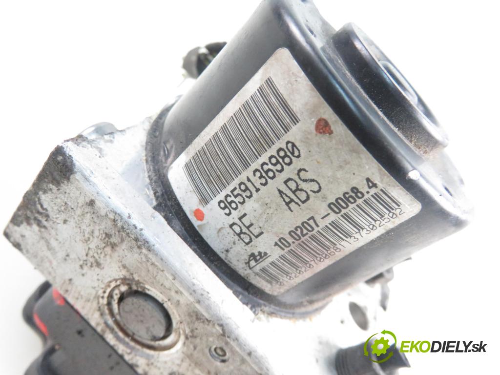 PEUGEOT 206 liftback (2A/C) HB 2007 55,00 1.4 75 - KFW 1360,00 Pumpa ABS 10097011283 ; 9659136980 (Pumpy ABS)