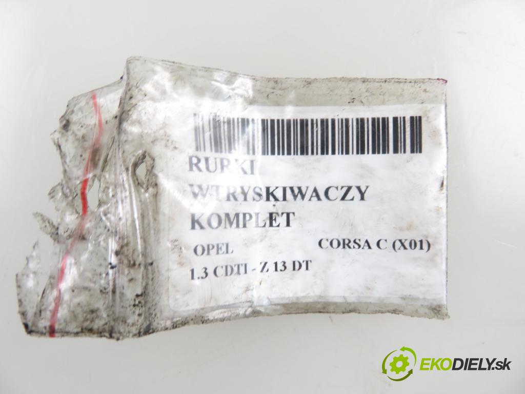 OPEL CORSA C (X01) HB 2005 51,00 1.3 CDTI - Z 13 DT 1248,00 rúrky VSTREKOVAČE: