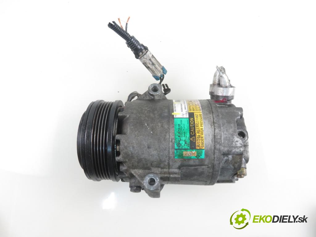 OPEL ASTRA G liftback (T98) HB 1999 55,00 1.6 8V 75 1598,00 KOMPRESOR: klimatizácie 09165714 (Kompresory klimatizácie)