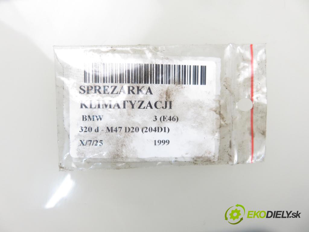BMW 3 (E46) SEDAN 1999 100,00 320 d 136 - M47 D20 (204D1) 1951,00 KOMPRESOR: klimatizácie 8386650 ; 8390646 (Kompresory klimatizácie)