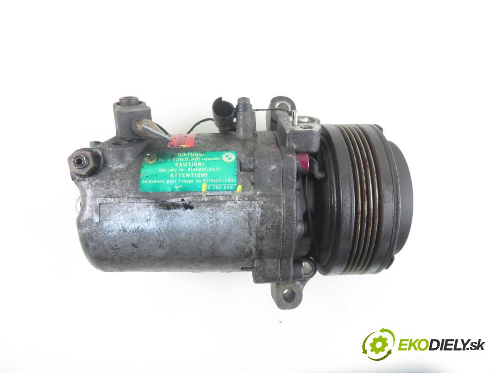 BMW 3 (E46) SEDAN 1999 100,00 320 d 136 - M47 D20 (204D1) 1951,00 KOMPRESOR: klimatizácie 8386650 ; 8390646 (Kompresory klimatizácie)