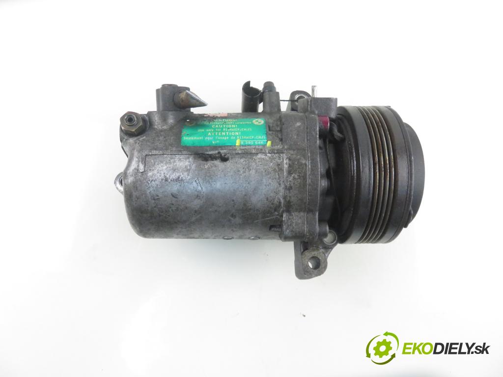 BMW 3 (E46) SEDAN 1999 100,00 320 d 136 - M47 D20 (204D1) 1951,00 KOMPRESOR: klimatizácie 8386650 ; 8390646 (Kompresory klimatizácie)