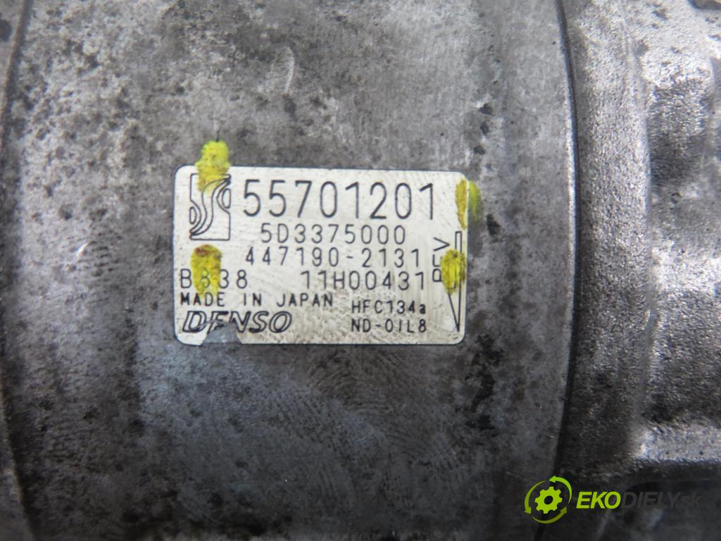 FIAT SEDICI (189_) CROSSOVER 2007 88,00 1.9 D Multijet - D19AA 1910,00 KOMPRESOR: klimatizácie 55701201 ; 4471902131 (Kompresory klimatizácie)