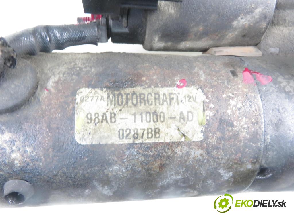 FORD FOCUS Turnier (DNW) KOMBI 2000 66,00 1.8 TDDi 90 - C9DA 1753,00 Štartér 98AB11000AD (Štartéry)