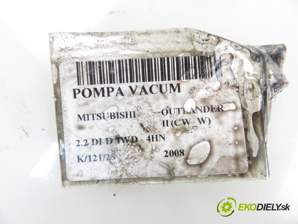 MITSUBISHI OUTLANDER II (CW_W) SUV 2008 115,00 2.2 DI-D 156 4WD - 4HN 2179,00 Pumpa vákuová D1711B