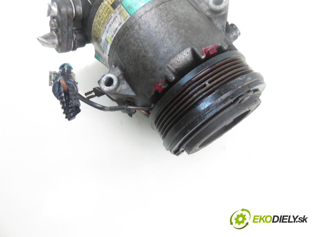 OPEL ASTRA G Kombi (T98) KOMBI 2000 74,00 1.6 16V - Z 16 XE 1598,00 KOMPRESOR: klimatizácie 09165714 (Kompresory klimatizácie)