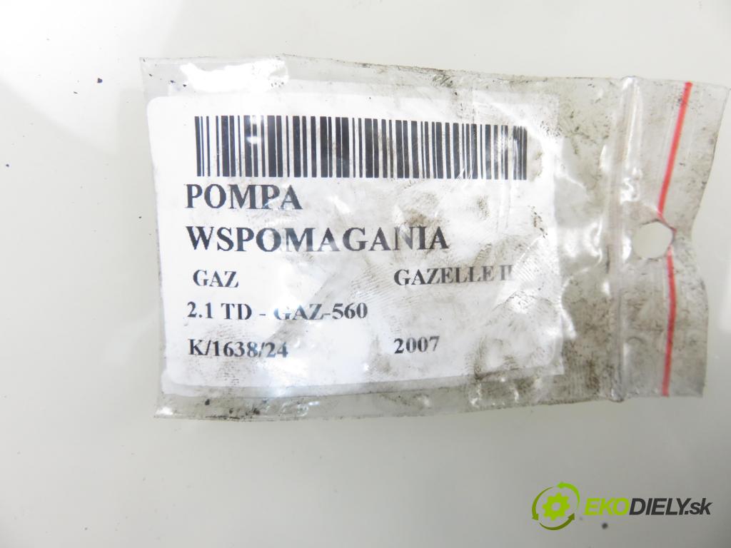 GAZ GAZELLE KABINA/PLATFORMA 2007 81,00 2.1 TD - GAZ-560 2134,00 Pumpa servočerpadlo 453471126 ; 45347112620T (Servočerpadlá, pumpy riadenia)