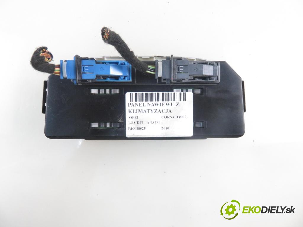 OPEL CORSA D (S07) HB 2010 70,00 1.3 CDTI - A 13 DTE 1248,00 Panel kúrenia KLIMATIZACE: 13261832