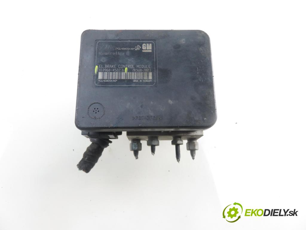 OPEL ASTRA J Sports Tourer (P10) KOMBI 2011 103,00 1.4 Turbo - A 14 NET 1364,00 Pumpa ABS 10096045223 ; 13356788ACA ; 10020604294 (Pumpy ABS)